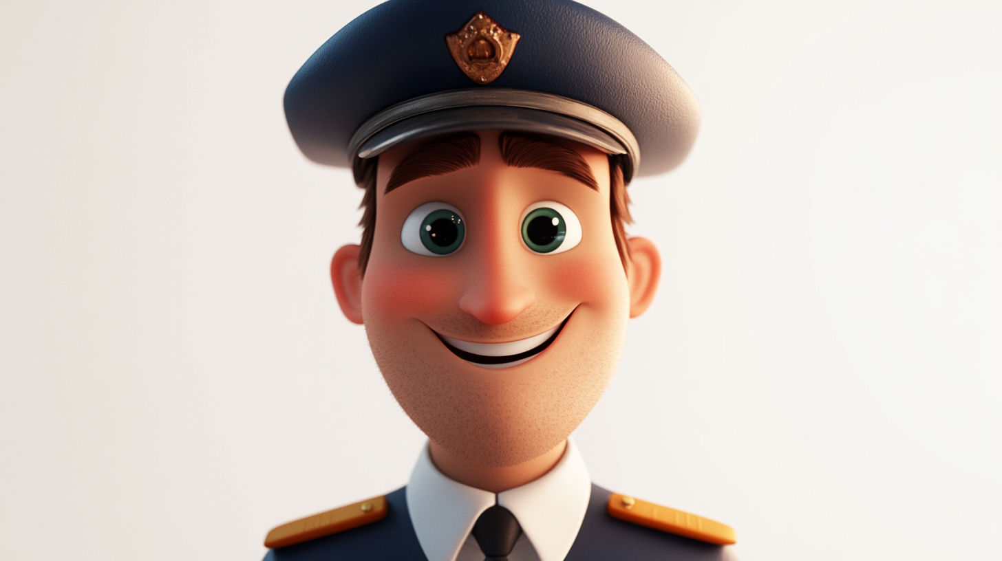 Pilot Trying to Address Safety Issue: A Pixar Avatar.