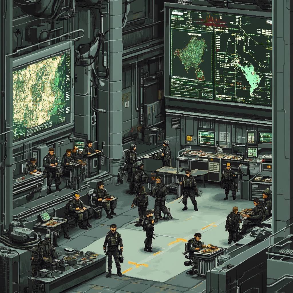 Pixelated Nintendo DS-style District 13 image with people's lives