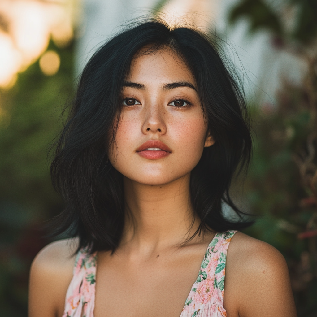 Portrait of 28-Year-Old Woman, Nikon Z7 II, Raw Style