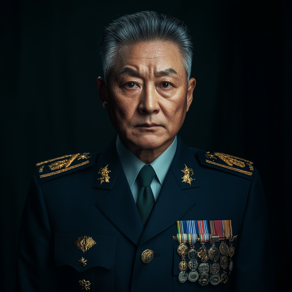 Portrait of General Ahn Jung-geun in GQ Magazine.