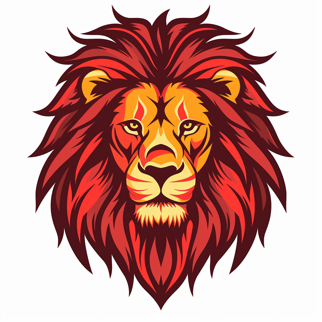 Premier League lion with tea cup-inspired design.