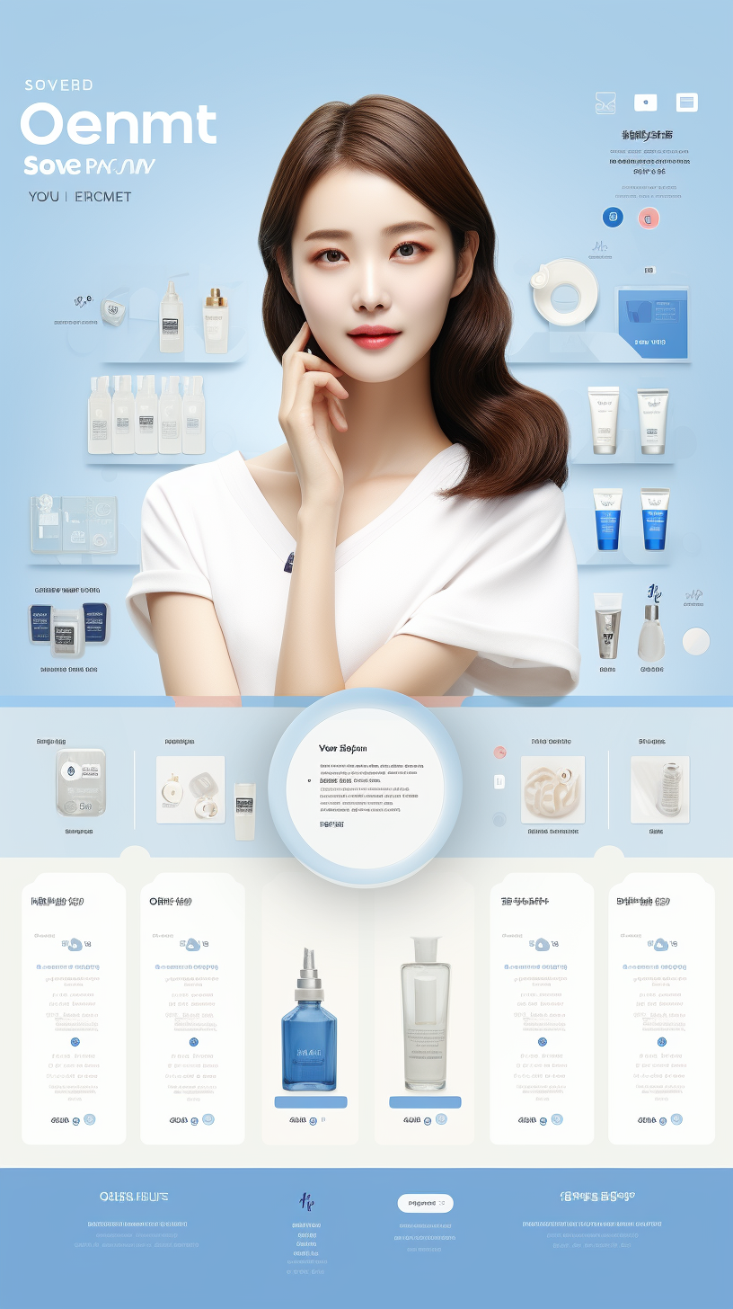 Landing Page Design for Korean Medical Shopping Mall