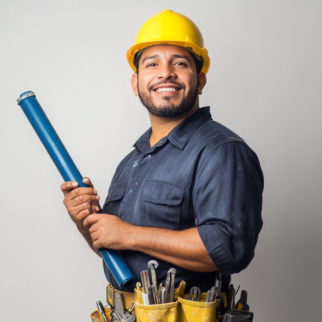 Puerto Rican Man Ready for Work