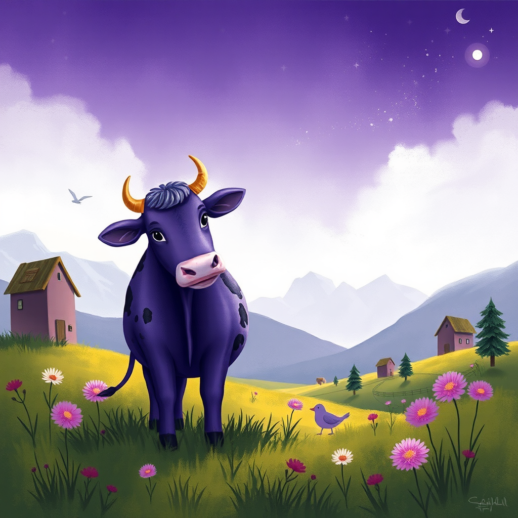 Purple the Cow: Spreading Beauty of Diversity