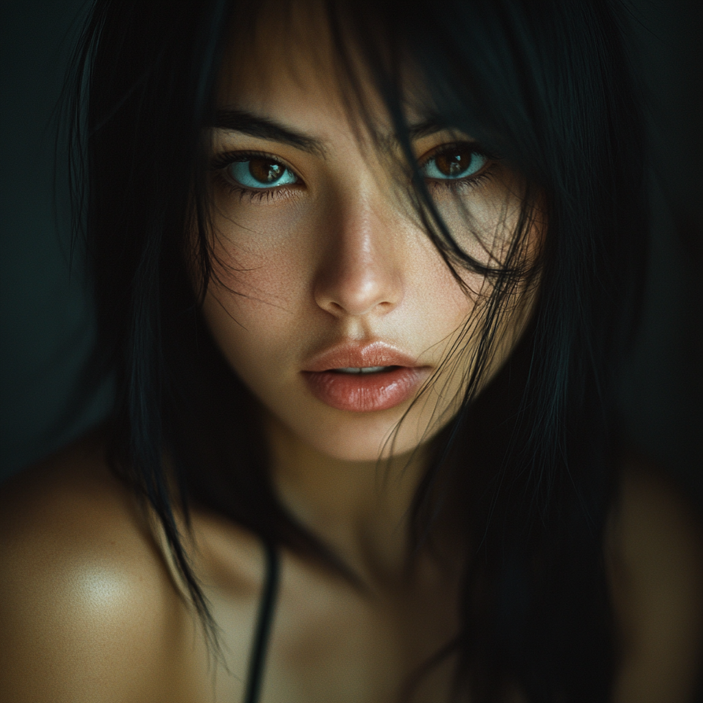 Realistic 28-Year-Old Woman Portrait, Canon EOS 5D Mark IV 