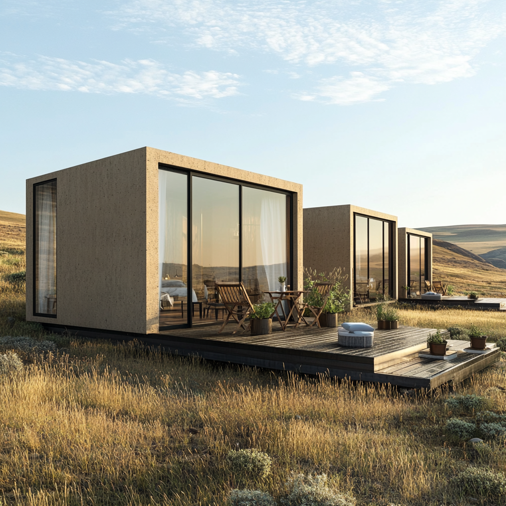 Rectangular B&B Hotels in Vast Grassland