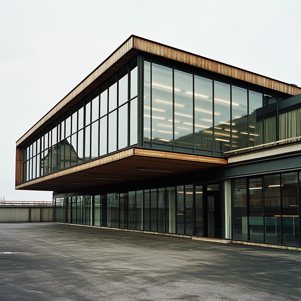 Refurbished Industrial Machine Company Office Design