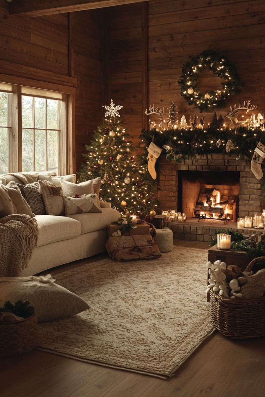 Reindeer-themed Christmas Family Space