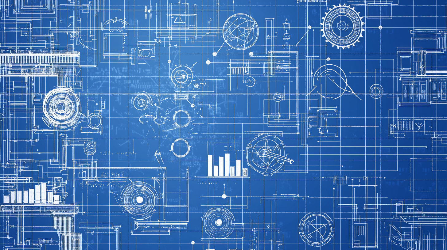 Retro-Futuristic Finance Blueprint