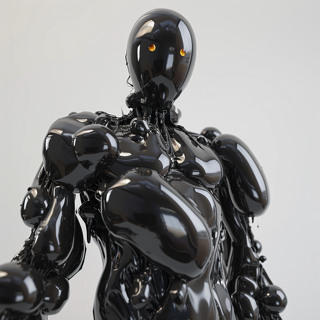 Rubber humanoid with bouncy limbs and mischievous yellow eyes.