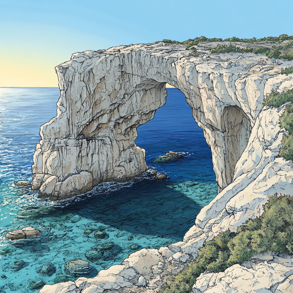 S'Archittu: Iconic Limestone Arch on Sardinian Coastline