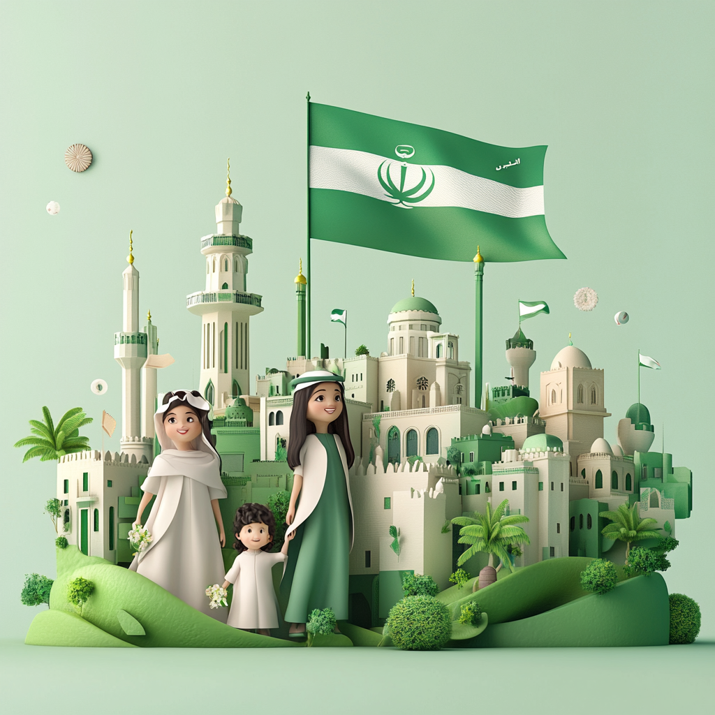 Saudi National Day Celebration with Youth in Jeddah Albalad