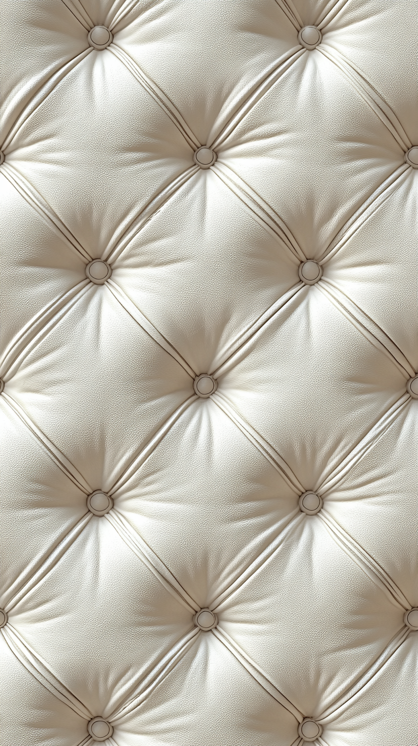 Shiny white leather and diamonds wallpaper design