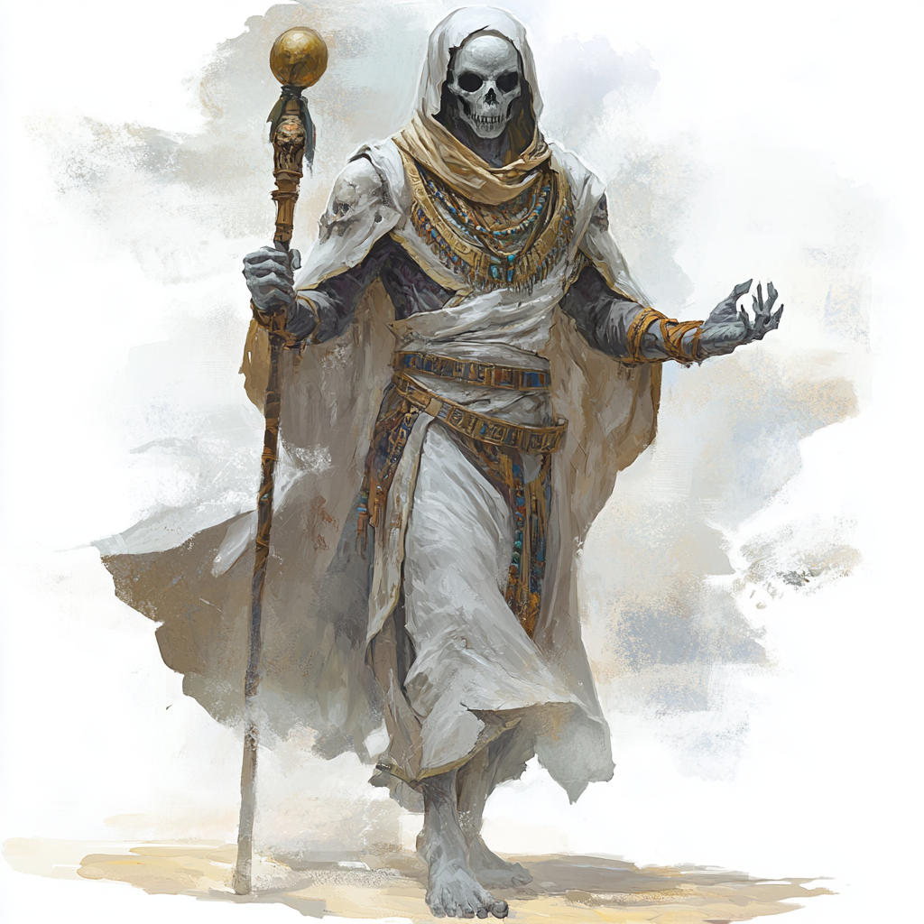 Shroud-Bearer Kahet: Lesser Lich of Grim Conclave