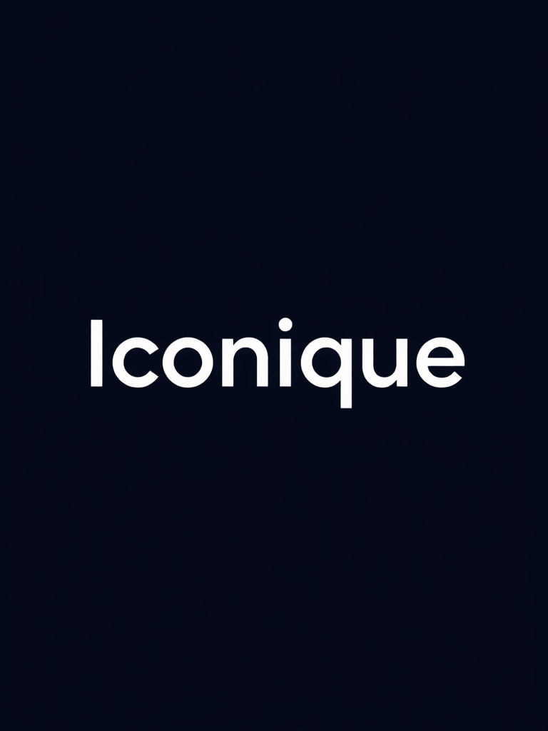 Simple Website Logo for Logo Business - Iconique