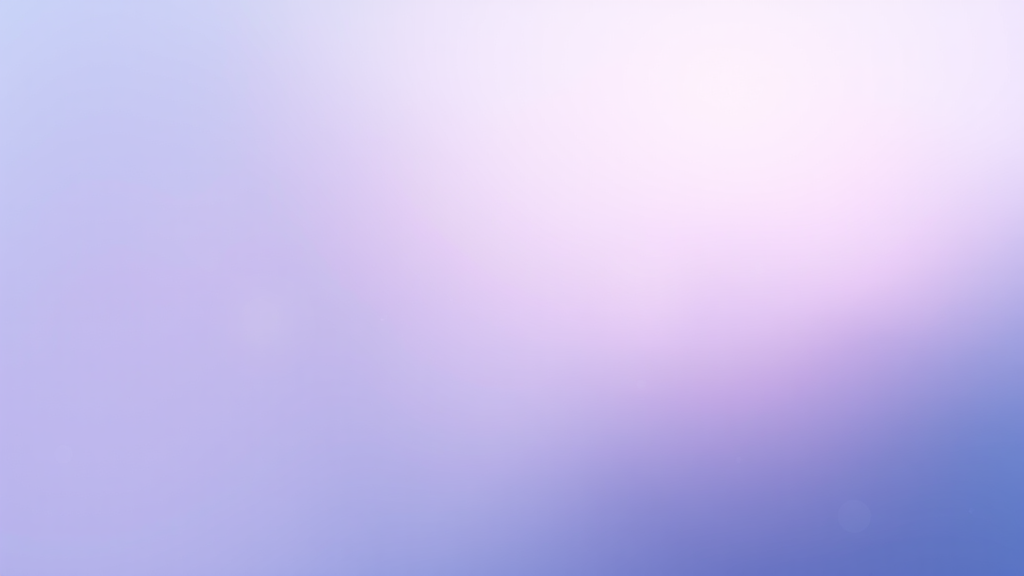 Soft, ethereal gradient in deep blue to light purple.