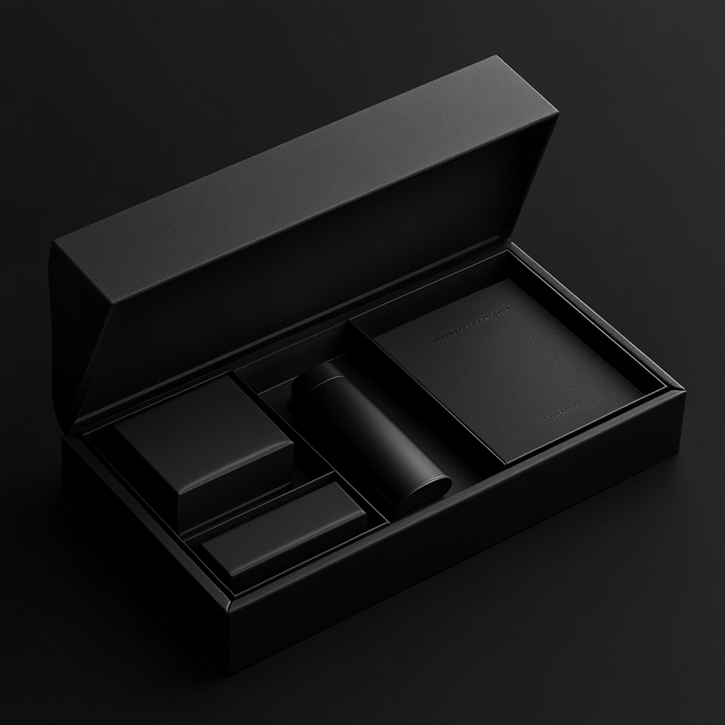 Sophisticated Black Presentation Box from Ironclad Legacy Pan.