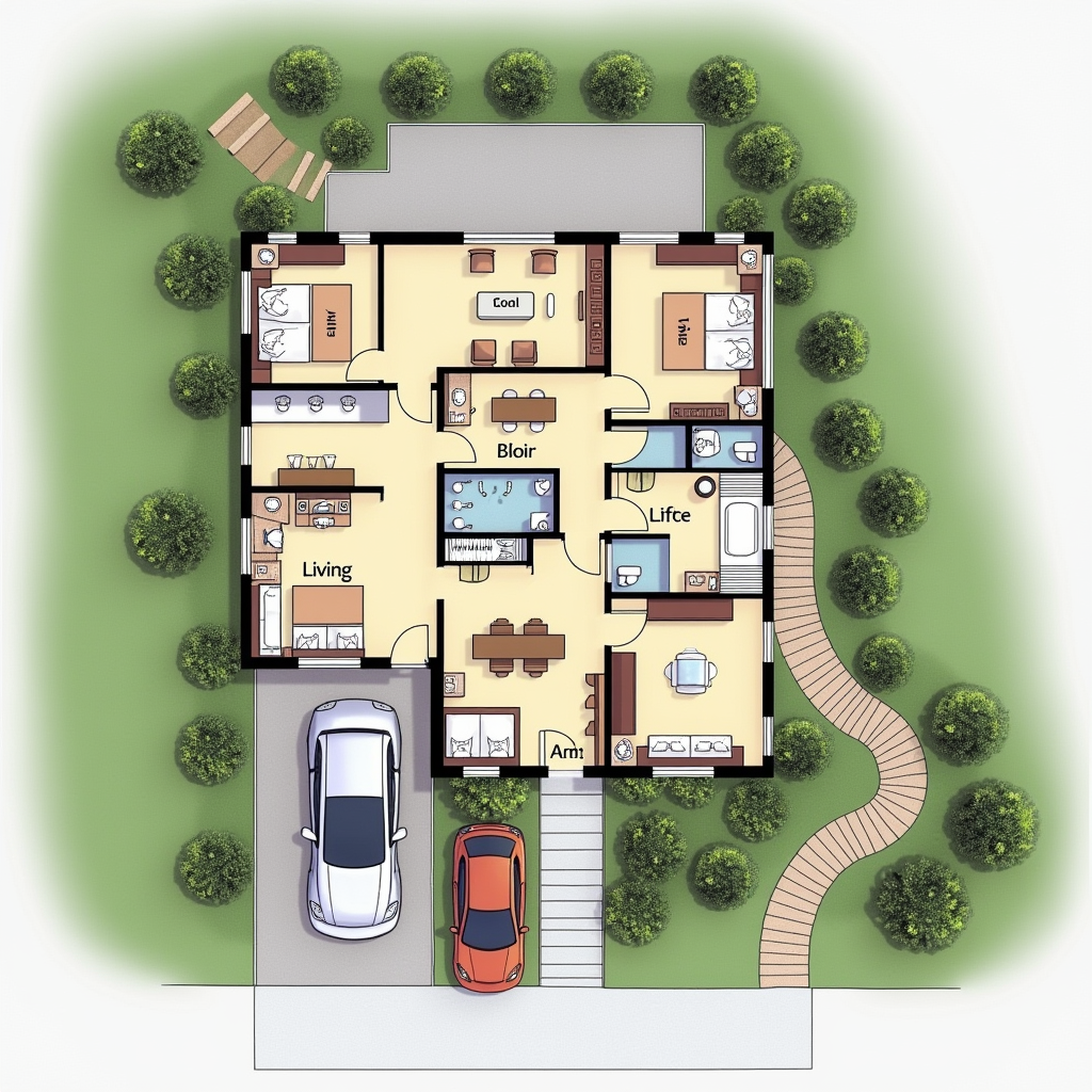 Spacious Ground Floor House with Five Bedrooms