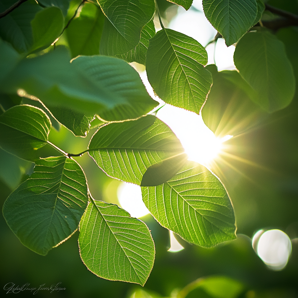 Lush Green Leaves