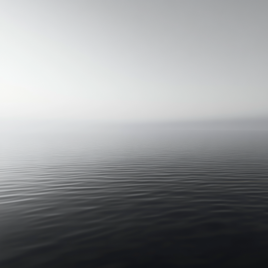 Stunning water reflection on gradient studio background beauty contrast calm.