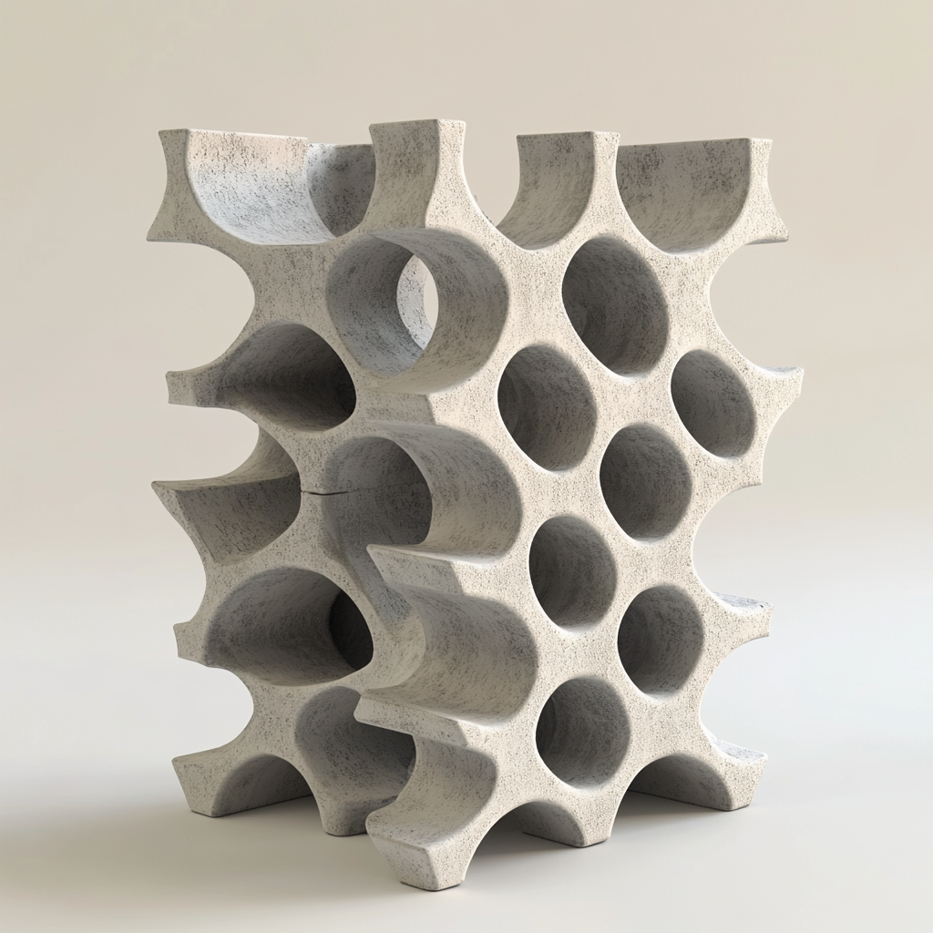 Sustainable 3D Printed Concrete Facade Component