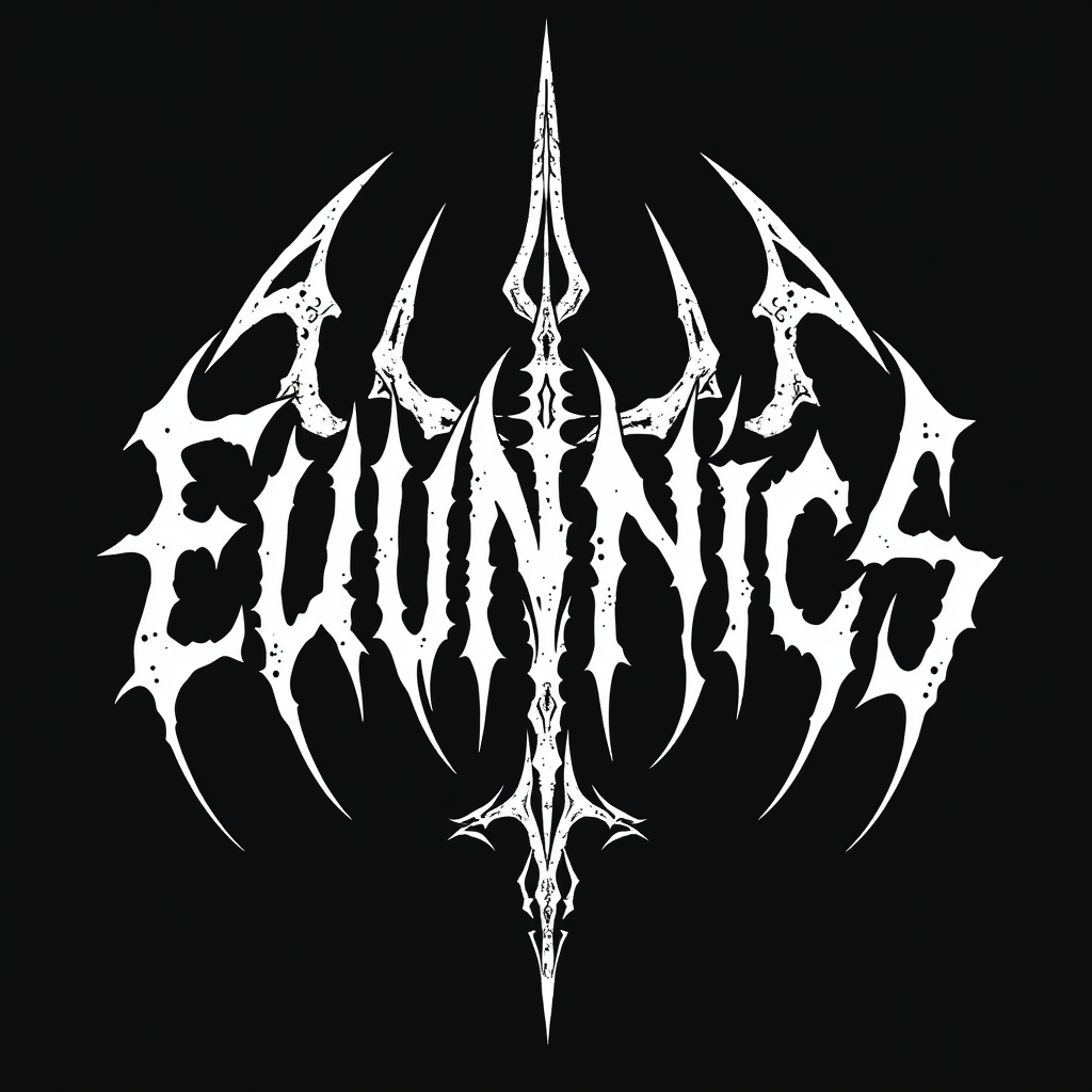 The Brutal Metal Band Logo for Eugenics