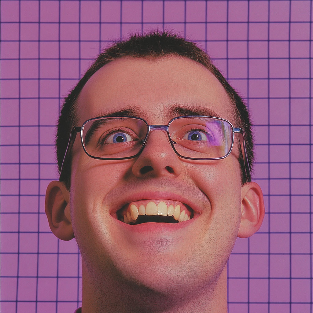 The Cheerful Tech Guy from a '90s Magazine