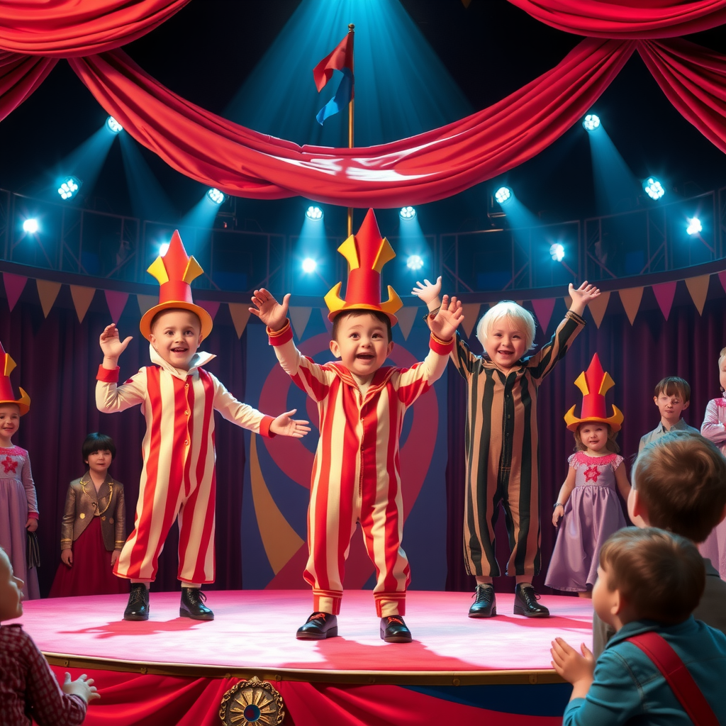 The Circus of Oversized 4-year-old Boys