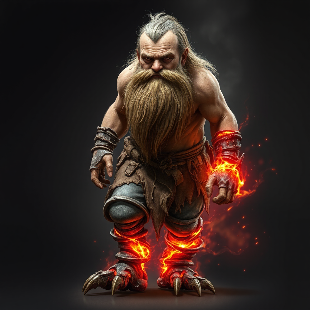 The Dwarf Miner with Twisted, Magical Legs