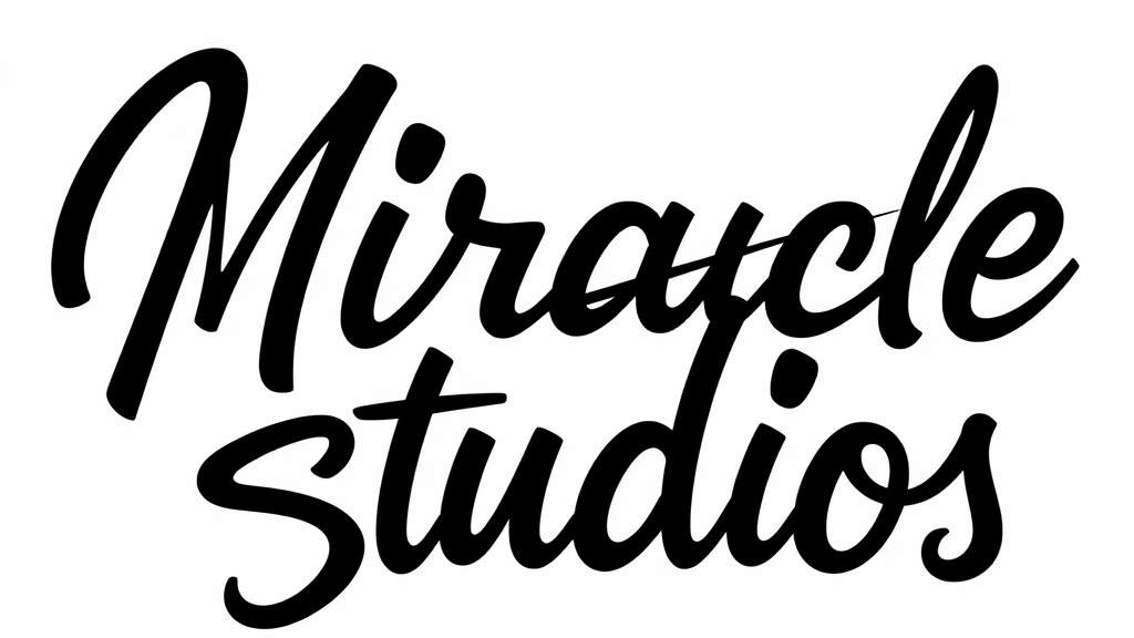 The Dynamic Miracle Studios Typographic Logo