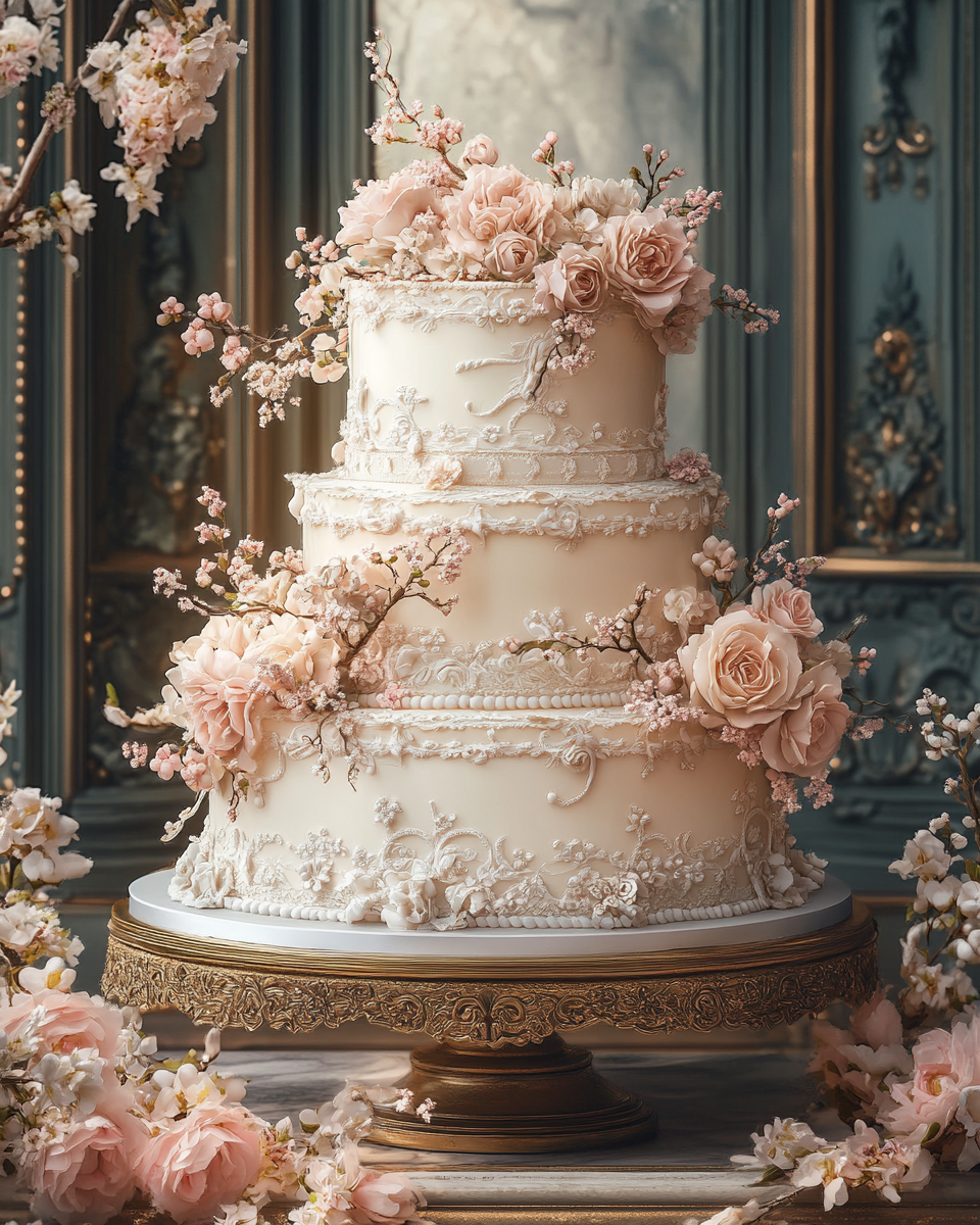 The Elegant Victorian Wedding Cake Design Book