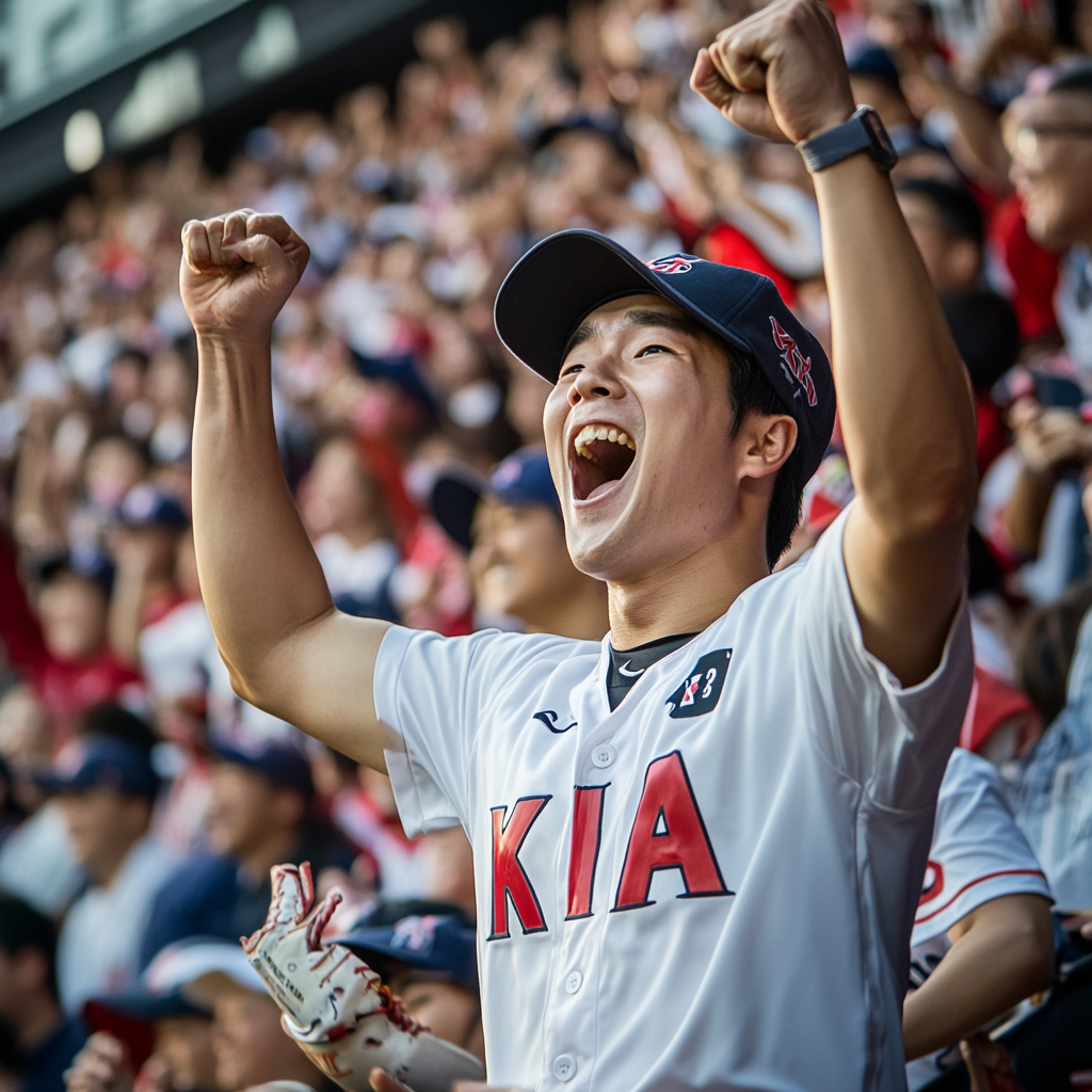 The Exciting Baseball Game at Gwangju Stadium