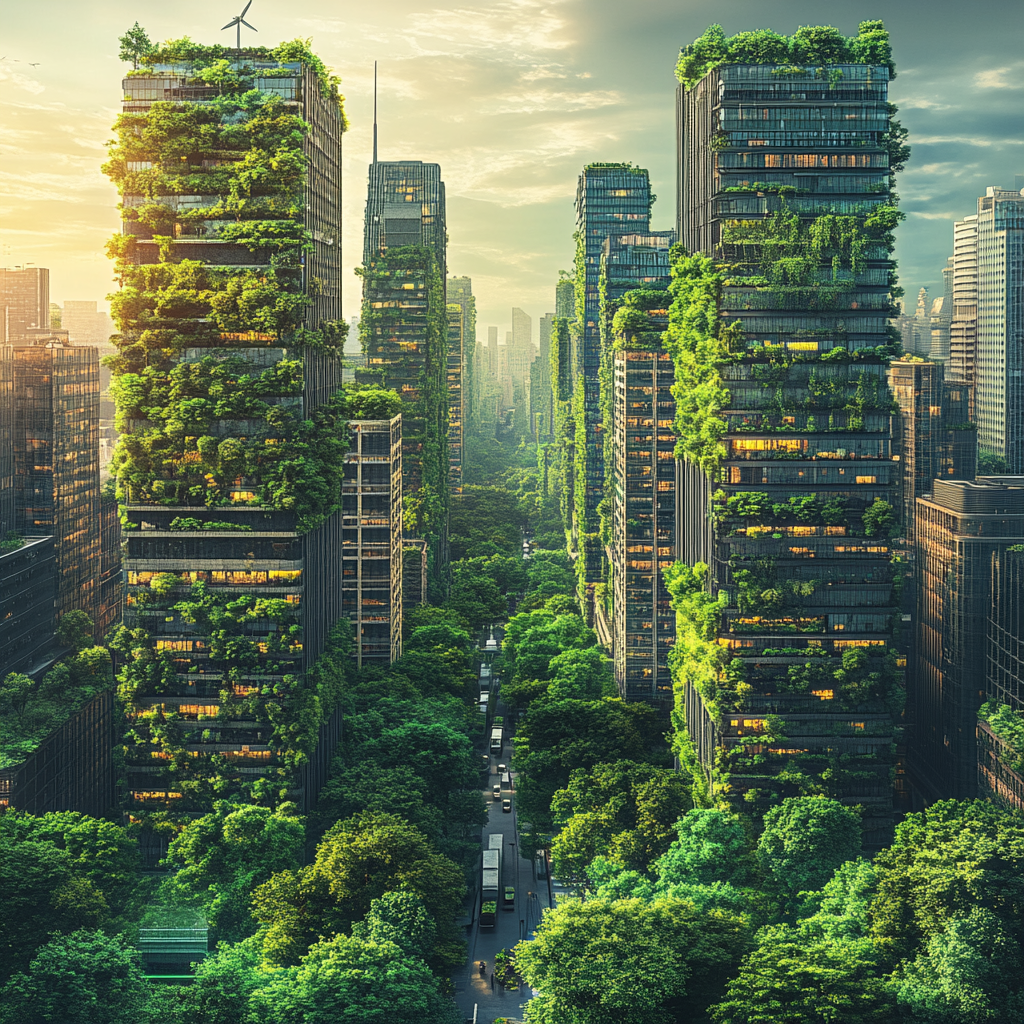 The Futuristic Green City: Sustainable and Eco-friendly