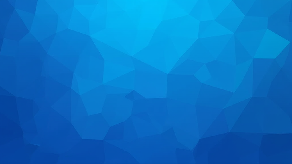 The Geometric Style Blue Background
