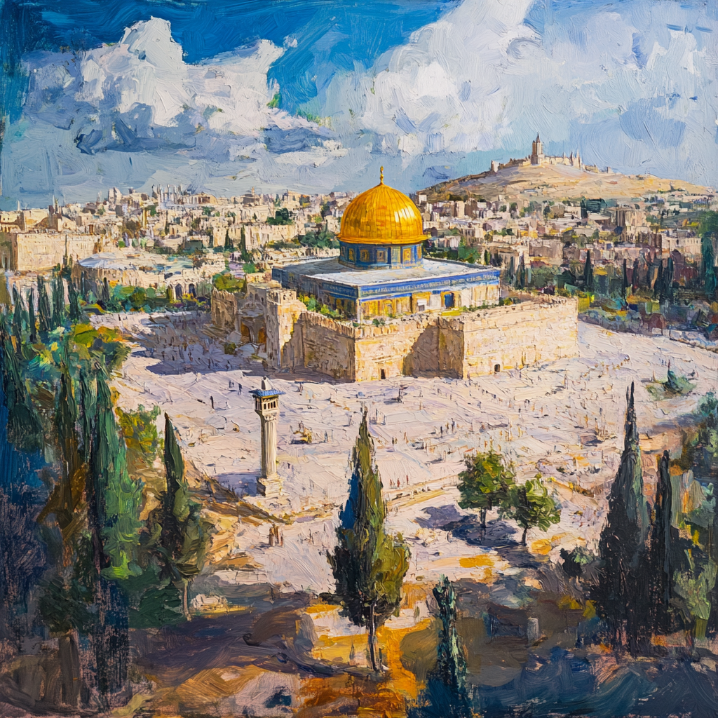 The Glorious Third Temple in Jerusalem