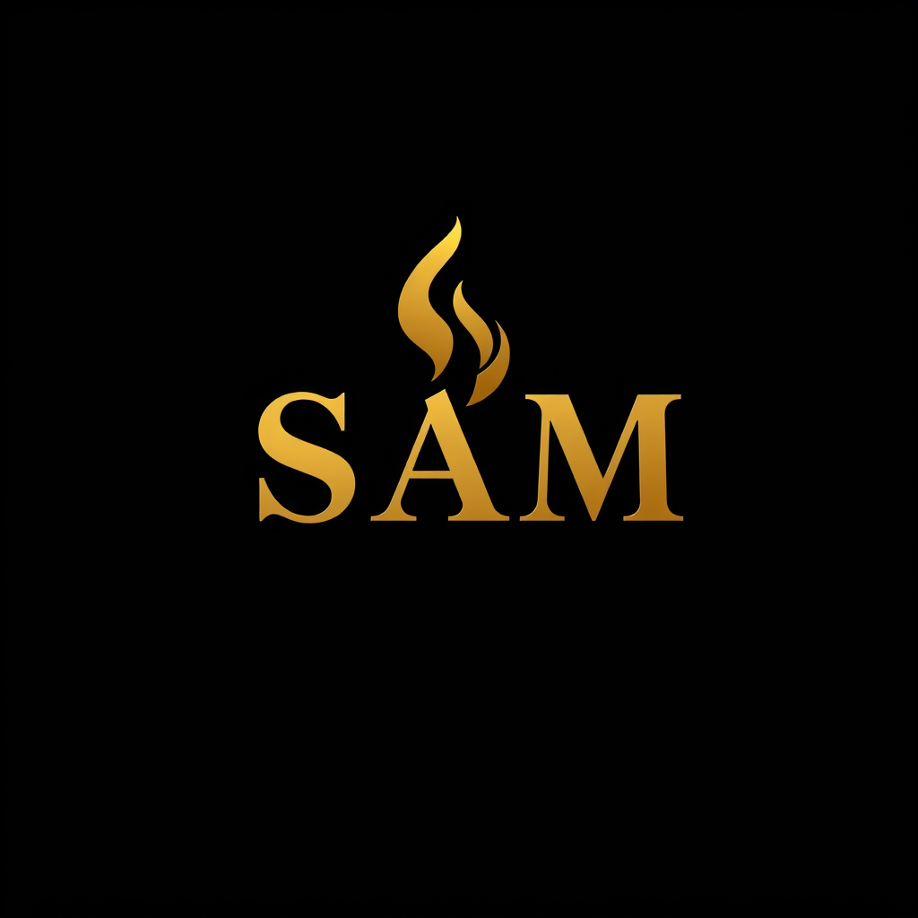 The Golden SAM Logo for Big Food