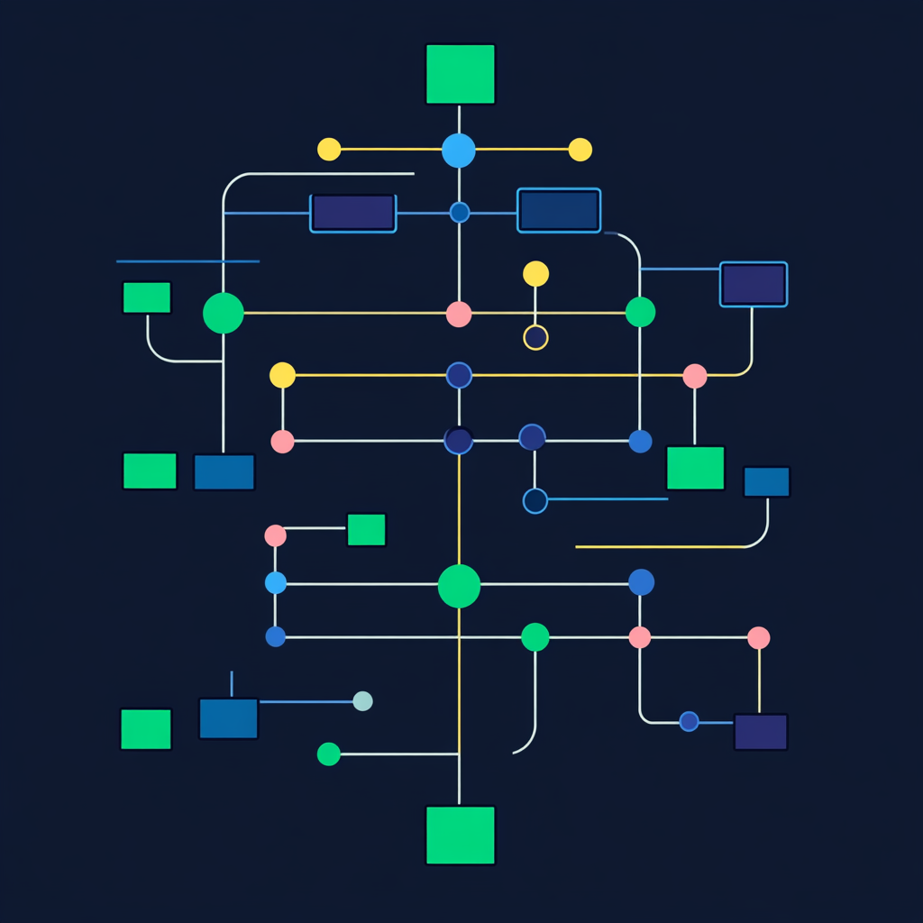 The Graphic Diagram of a Decision Model in 8K