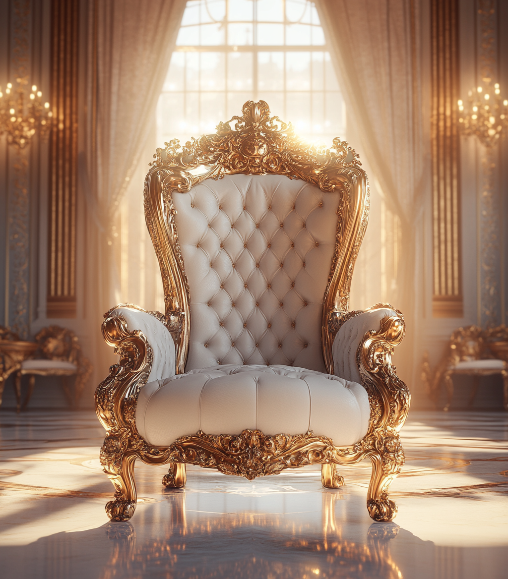 The Luxury Throne in Ethereal Light