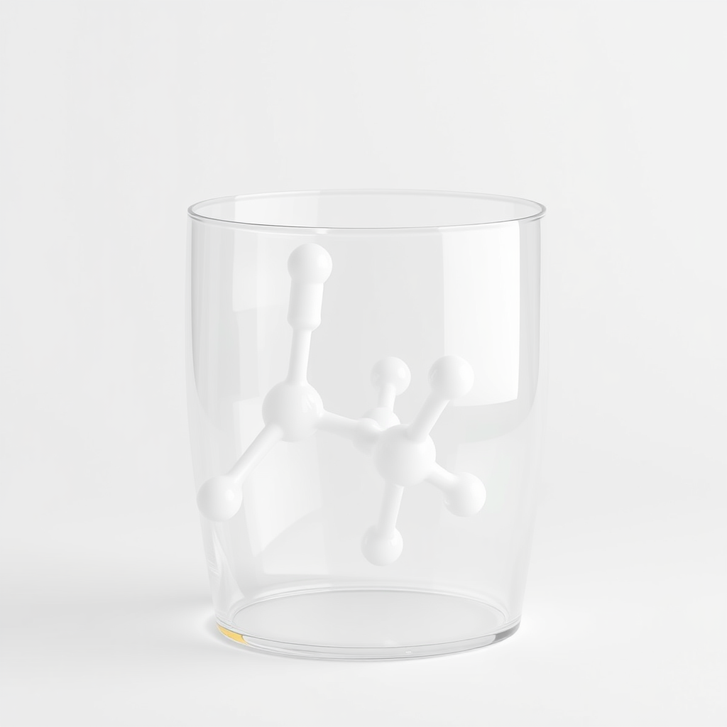 The Modern 3D Glass Model of Lactic Acid