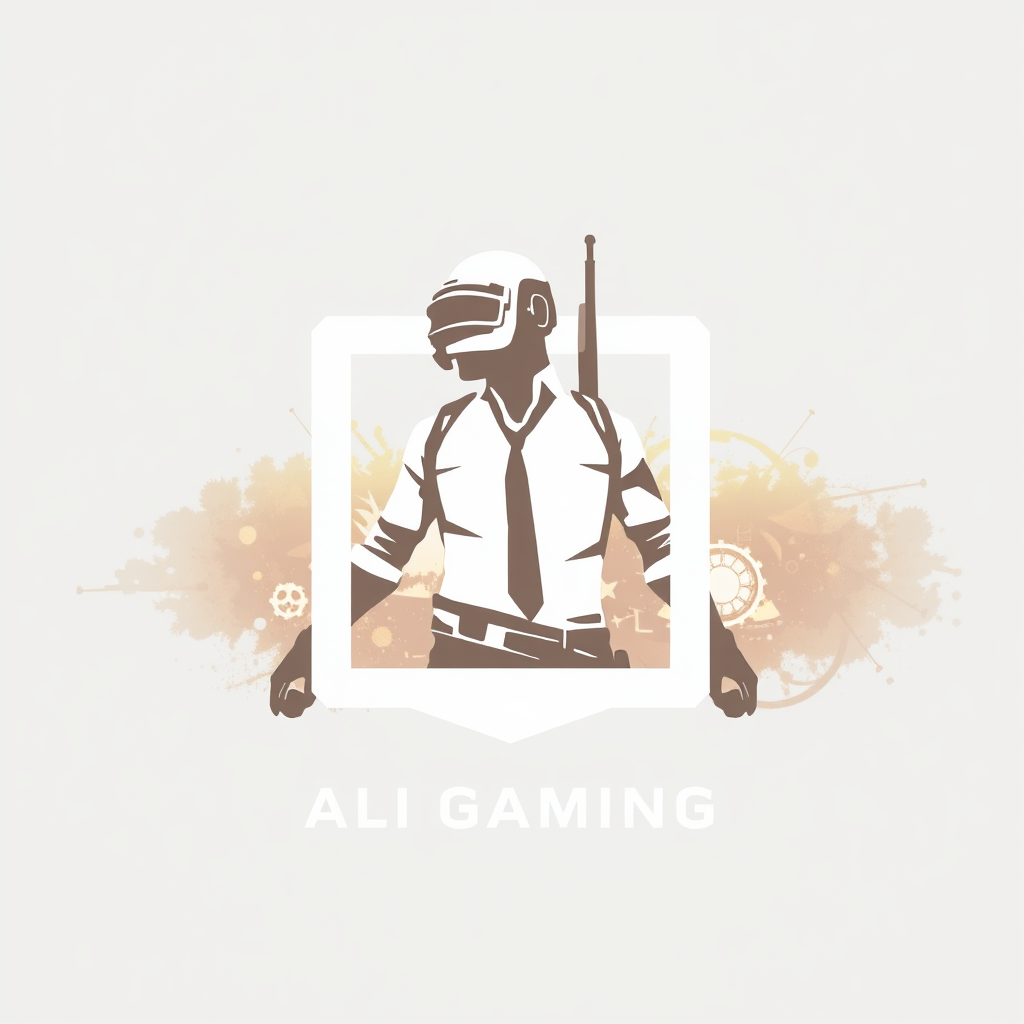 The PUBG logo with ALI GAMING text