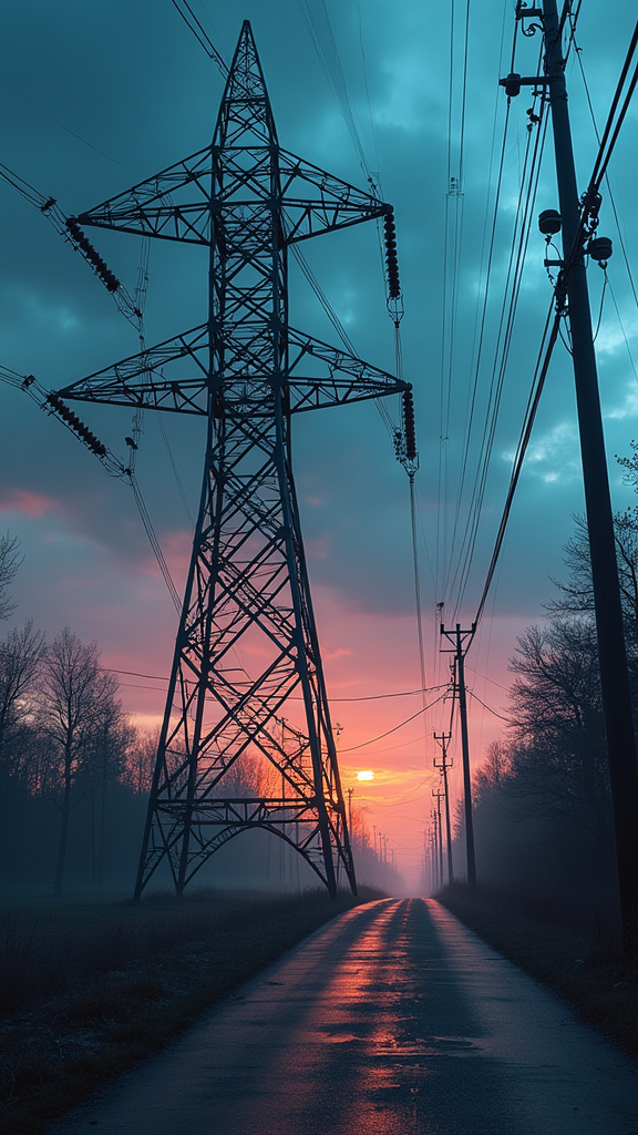 The Power Grid System Experiencing Glitches