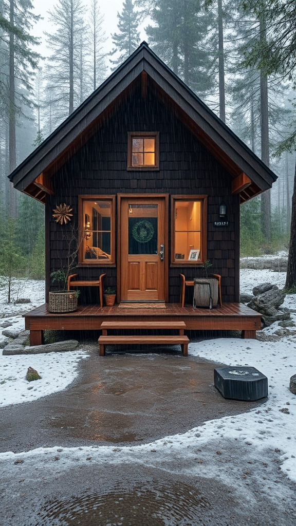 The Rainfall Cabin in the Woods