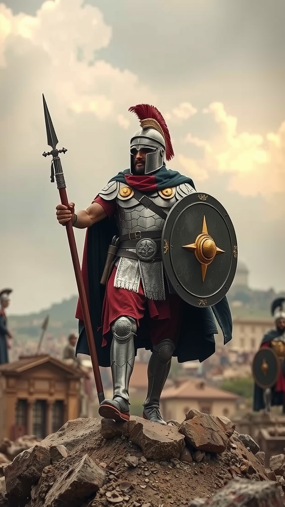 The Rome-Iran War Depiction
