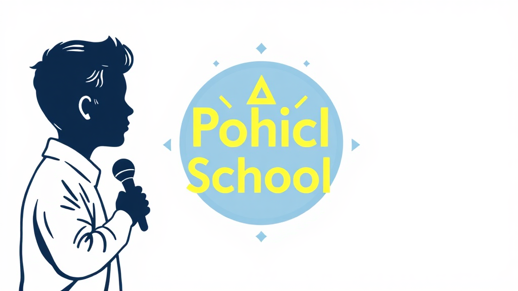 The School Logo for Public Speaking