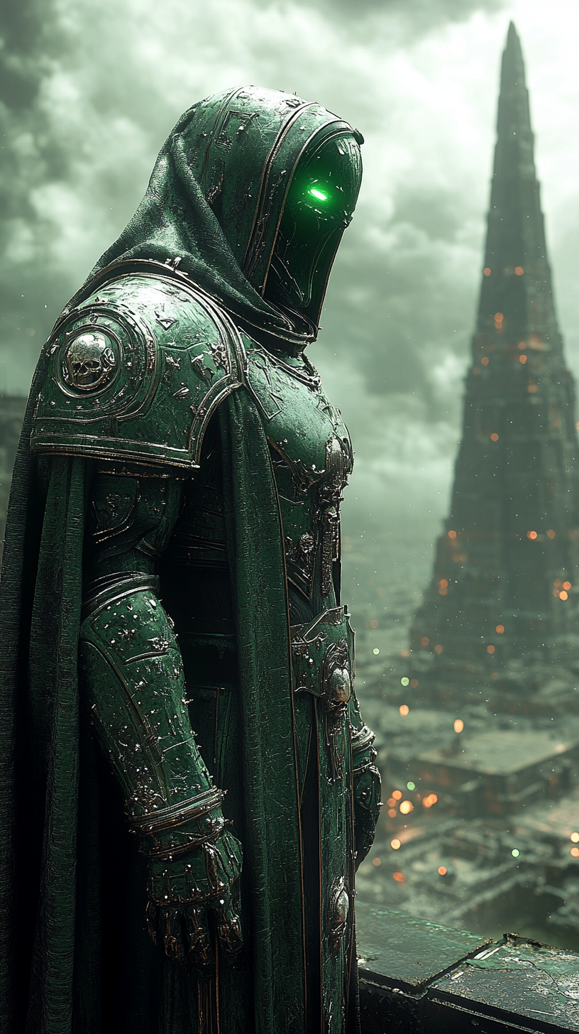 The Silent King's Regal Sorrow: Overlooking Necron Empire.