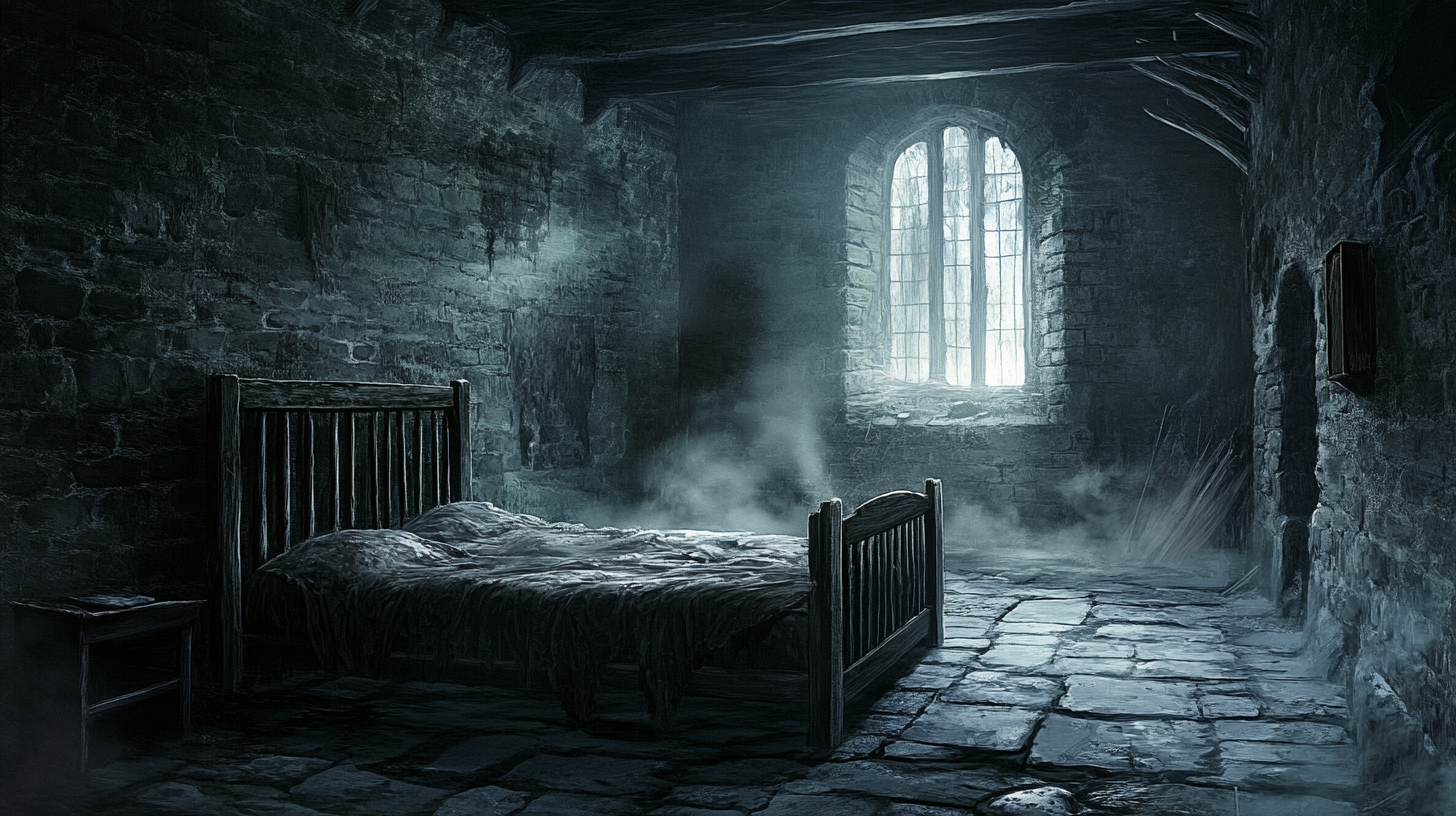 The Spooky Medieval Castle Dormitory Video Game Concept