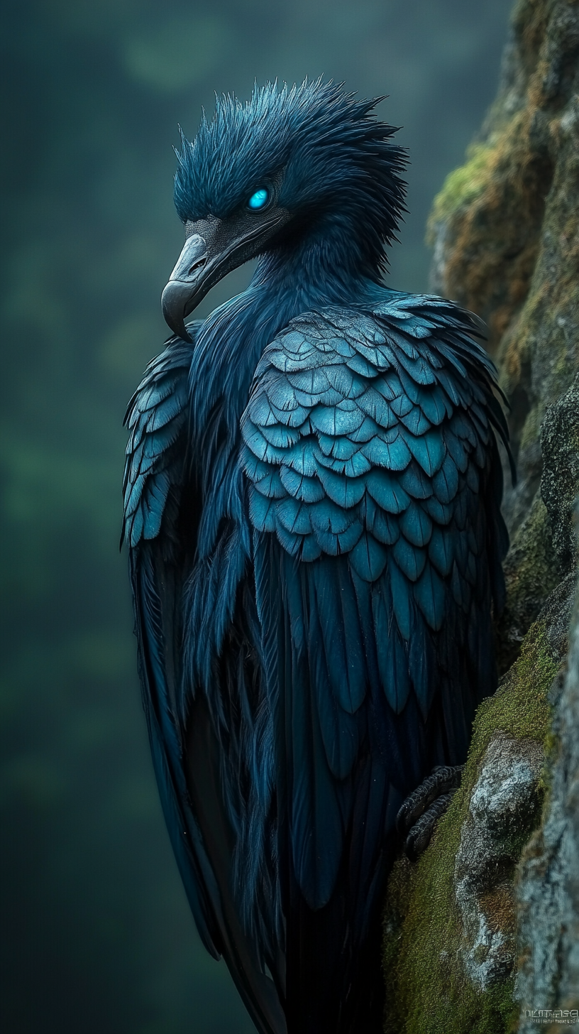 The Terrifying Thundertalon Abyssal Gryphok at Hogwarts