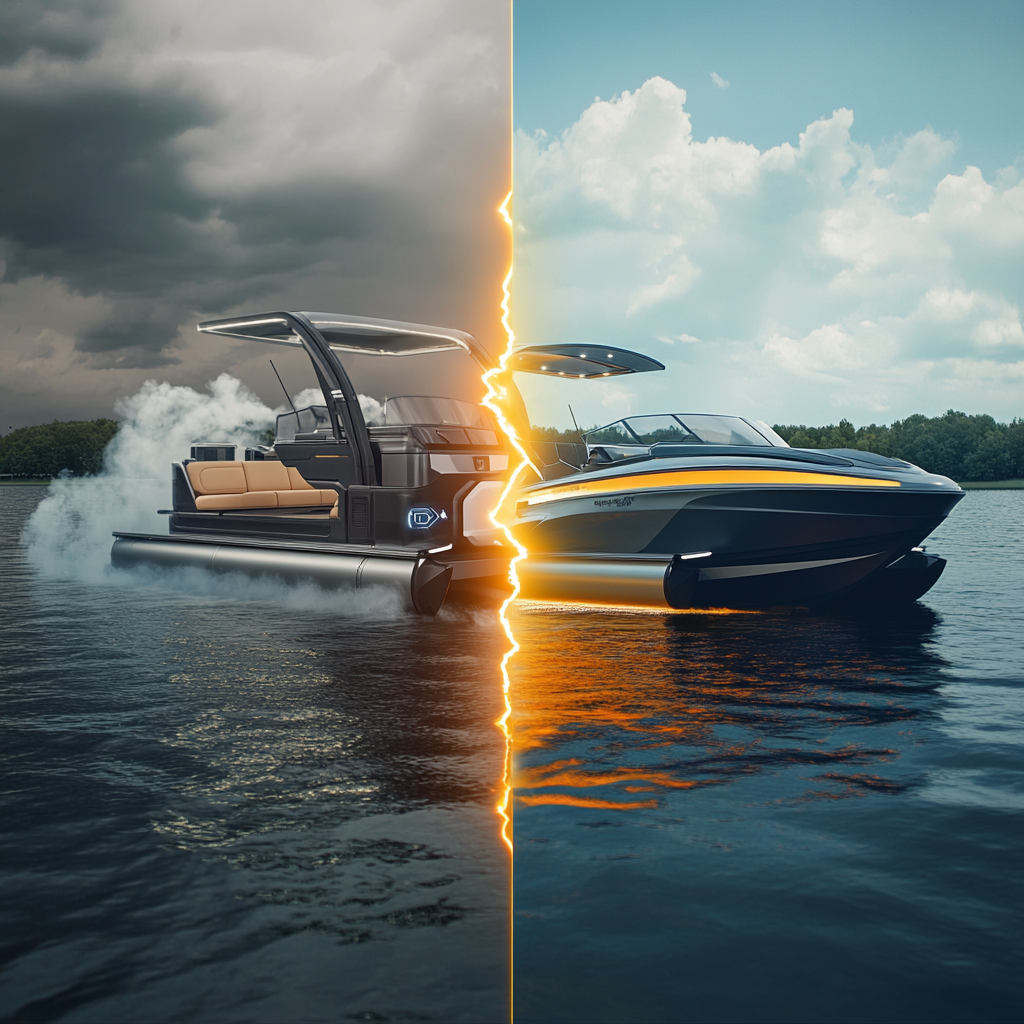 The Transformation of Pontoon Boat: Gasoline to Electric