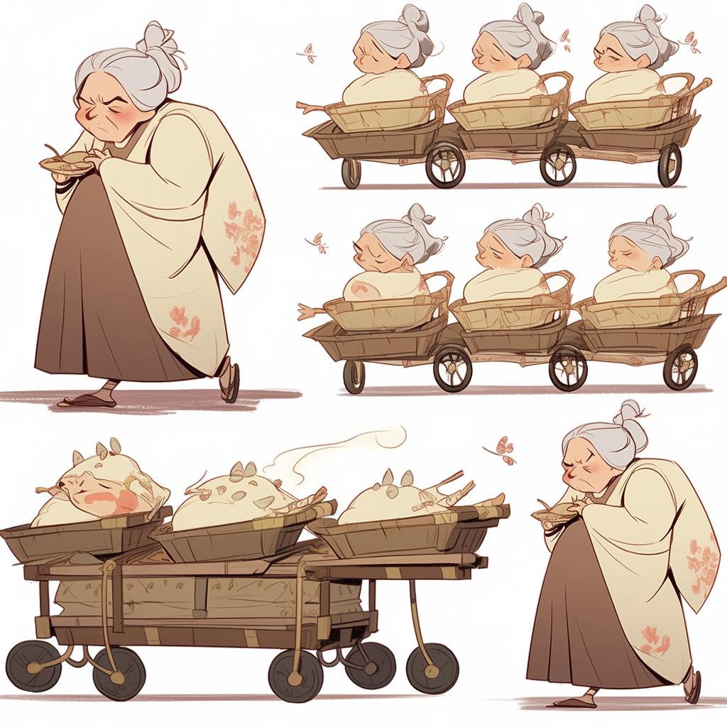 The grumpy old Chinese woman at dim sum