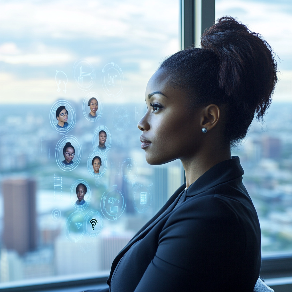 The thoughtful Black woman making hiring choices